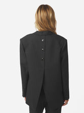 Indlæs billede til gallerivisning NEO NOIR Marielle Button Back Blazer Antracit
