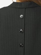 Indlæs billede til gallerivisning NEO NOIR Marielle Button Back Blazer Antracit
