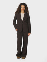 Indlæs billede til gallerivisning NEO NOIR Sury Suit Pants Dark Brown
