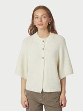 Indlæs billede til gallerivisning NEO NOIR Benuta Fluffy Cardigan Off White
