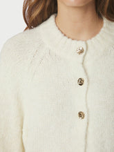 Indlæs billede til gallerivisning NEO NOIR Benuta Fluffy Cardigan Off White
