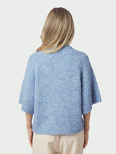 Indlæs billede til gallerivisning NEO NOIR Benuta Fluffy Cardigan Dusty Blue
