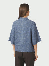 Indlæs billede til gallerivisning NEO NOIR Benuta Fluffy Knit Cardigan Smoke Blue

