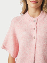 Indlæs billede til gallerivisning NEO NOIR Benuta Fluffy Knit Cardigan Pink
