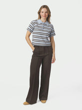 Indlæs billede til gallerivisning NEO NOIR Mulann Polo Knit Blouse Light Blue
