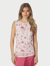 Indlæs billede til gallerivisning NEO NOIR Liblana Artist Mesh Top Light Pink

