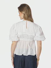 Indlæs billede til gallerivisning NEO NOIR Kiril S Voile Blouse White
