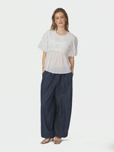 Indlæs billede til gallerivisning NEO NOIR Kiril S Voile Blouse White
