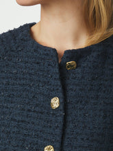 Indlæs billede til gallerivisning NN Rosella Boucle Mini Jacket Navy
