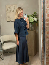 Indlæs billede til gallerivisning NN Rosella Boucle Mini Jacket Navy
