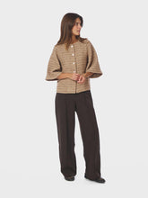 Indlæs billede til gallerivisning NEO NOIR Rosella Boucle Mini Jacket Taupe
