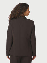 Indlæs billede til gallerivisning NEO NOIR Francine Suit Blazer Dark Brown
