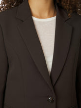 Indlæs billede til gallerivisning NEO NOIR Francine Suit Blazer Dark Brown
