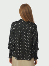 Indlæs billede til gallerivisning NEO NOIR Camisa Print Blouse Black
