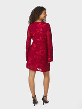 Indlæs billede til gallerivisning NEO NOIR Dirina Big Flower Mesh Dress Red
