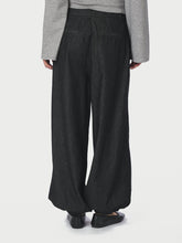 Indlæs billede til gallerivisning NEO NOIR Fayla Denim Balloon Pants Black

