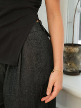 Indlæs billede til gallerivisning NEO NOIR Fayla Denim Balloon Pants Black
