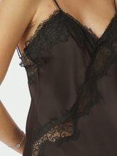 Indlæs billede til gallerivisning NEO NOIR Sorelle Lace Dress Dark Brown
