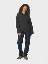 Indlæs billede til gallerivisning NEO NOIR Fenli Tone Stripe Shirt Black
