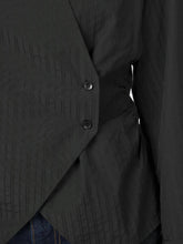 Indlæs billede til gallerivisning NEO NOIR Fenli Tone Stripe Shirt Black
