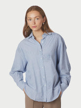 Indlæs billede til gallerivisning NEO NOIR Dalma Dori Mini Stripe Shirt Blue
