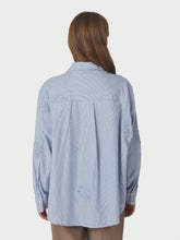 Indlæs billede til gallerivisning NEO NOIR Dalma Dori Mini Stripe Shirt Blue
