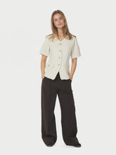 Indlæs billede til gallerivisning NEO NOIR Faina Boucle Blouse Off White
