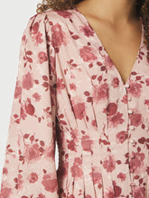 Indlæs billede til gallerivisning NEO NOIR Jellie Print Dress Dusty Rose
