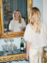 Indlæs billede til gallerivisning NEO NOIR Aisa Frilly Blouse Creme
