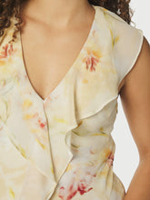 Indlæs billede til gallerivisning NEO NOIR Zella Chiffon Print Dress Yellow
