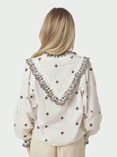 Indlæs billede til gallerivisning NEO NOIR Degas Dot Blouse Off White
