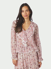 Indlæs billede til gallerivisning NEO NOIR Ajda Paisley Dance Blouse Rose
