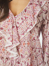 Indlæs billede til gallerivisning NEO NOIR Ajda Paisley Dance Blouse Rose
