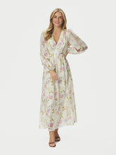 Indlæs billede til gallerivisning NEO NOIR Silfi Vintage Flower Dress Off White
