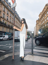 Indlæs billede til gallerivisning MOS MOSH Aubin Sl Stripe Knit Top Ecru
