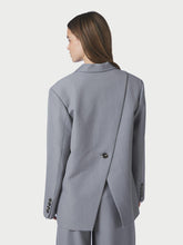 Indlæs billede til gallerivisning NEO NOIR Aarielle Structure Blazer Grey Melange
