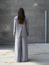 Indlæs billede til gallerivisning NEO NOIR Aarielle Structure Blazer Grey Melange
