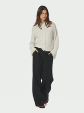 Indlæs billede til gallerivisning NEO NOIR Ramera Fluffy Knit Cardigan Off White
