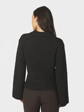 Indlæs billede til gallerivisning NEO NOIR Ramera Fluffy Cardigan Dark Brown
