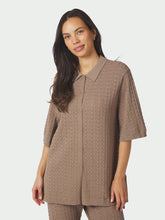 Indlæs billede til gallerivisning NEO NOIR Sette Fine Crochet Taupe
