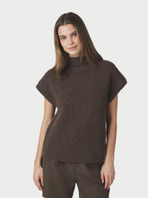 Indlæs billede til gallerivisning NEO NOIR Jona Knit Top Brown
