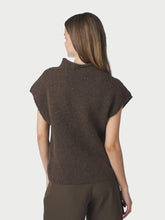 Indlæs billede til gallerivisning NEO NOIR Jona Knit Top Brown
