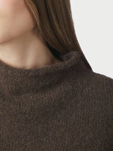 Indlæs billede til gallerivisning NEO NOIR Jona Knit Top Brown
