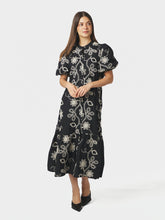 Indlæs billede til gallerivisning NEO NOIR Veronica Dori Emb Dress Black
