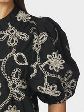 Indlæs billede til gallerivisning NEO NOIR Veronica Dori Emb Dress Black

