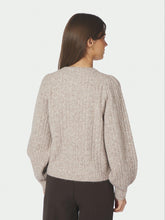Indlæs billede til gallerivisning NEO NOIR Koteas Cable Knit Cardigan Beige
