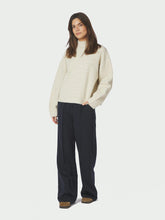 Indlæs billede til gallerivisning NEO NOIR Anda Cable Knit Blouse Ivory
