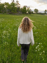 Indlæs billede til gallerivisning NEO NOIR Anda Cable Knit Blouse Ivory
