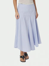 Indlæs billede til gallerivisning NEO NOIR Isabet Stripe Skirt Blue
