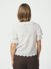 Indlæs billede til gallerivisning NEO NOIR Talise Emb Blouse Hvid
